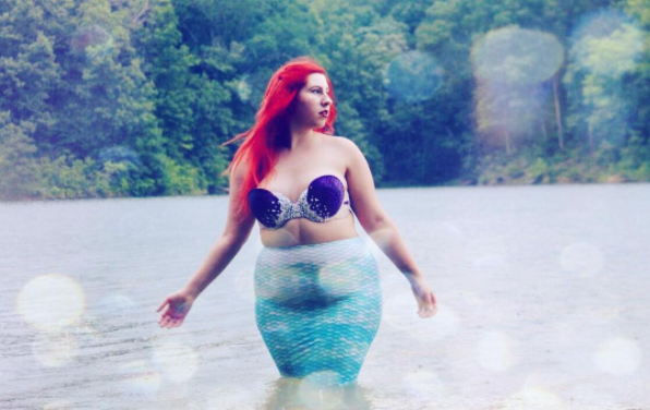 Plus size mermaid best sale tail for swimming